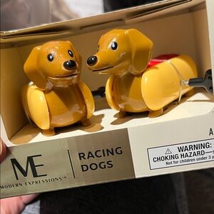 Modern Expressions Racing Dogs Wind Up Toy - Wiener Dogs - Dachshund